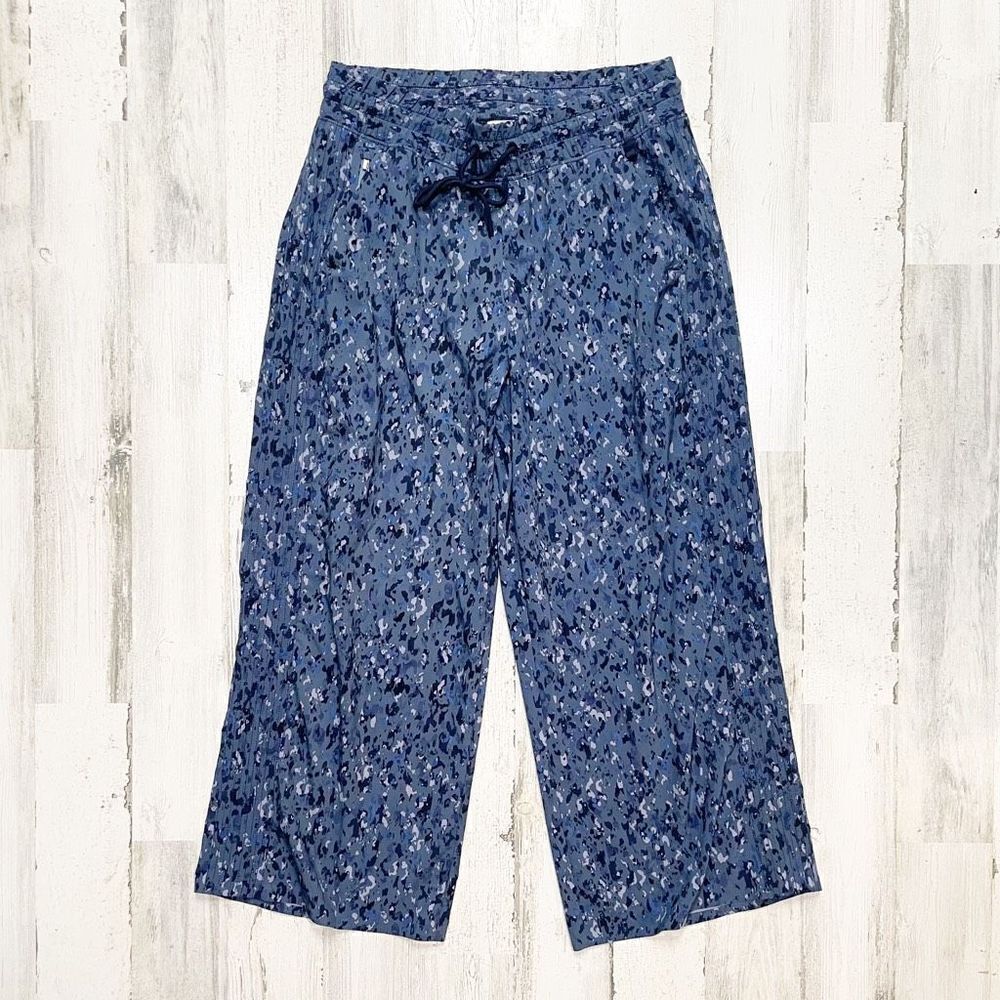 Athleta Navy Patterned Ankle Pants - image 2